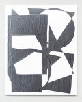 Amir Nikravan, Mask I, 2015, Acrylic on Fabric over Aluminum, 152,4 × 121,92 cm, NIKR0009 