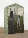 Geraldine Javier, Magic is Back, 2013, Side view of the tent and canvas, # JAVI0007 