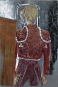 Ena Swansea, matador, 2010, oil and graphite on canvas, 182,88 x 121,92 cm | 72 x 48 in, # SWAN0038 