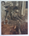 Kaloy Sanchez, Gnossienne, 2014, acrylic on canvas, 152.4 x 121.92 cm | 60 x 48 in, SANC0002 