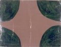 Thomas Hirschhorn, Untitled, 1990, Cardboard, tape, green marker, 39 x 51 cm | 15.35 x 20.08 in, HIRS0095 