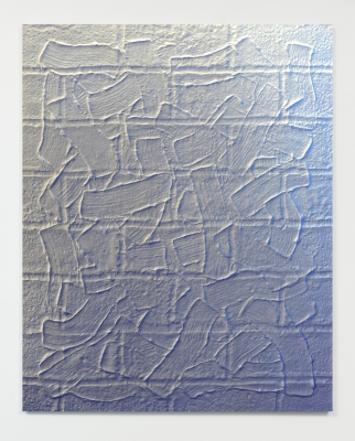 Amir Nikravan, Wall III, 2015, Acrylic on Fabric over Aluminum, 152,4 × 121,92 cm, NIKR0013 