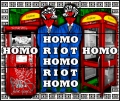 Gilbert & George, HOMO RIOT HOMO, From: Utopian Pictures  , 2014, 9 panels  191 × 226 cm, GILB0156 