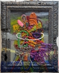 Jigger Cruz, Desire and sacred, 2015, Oil and spray paint on canvas, 71,12 × 55,88 cm, CRUZ0035 