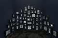 Nona Garcia, Recovery, 2014, 60 light boxes, X-ray, plexiglass, wodden frame, wires, led lighting, transformers, Dimensions variable 