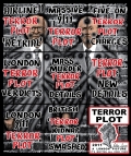 Gilbert & George, TERROR PLOT, From: London Pictures, 2011, 9 panels, 226 x 190 cm | 88.98 x 74.8 in, # GILB0142 
