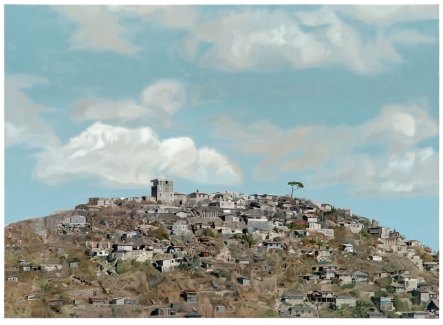 Nona Garcia, Unearth, 2015, oil on canvas, 242 × 335 cm, GARC0003 